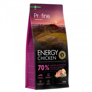 PROFINE DOG ENERGY CHICKEN sausā barība suņiem Vista 12kg